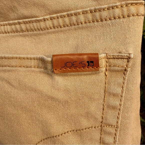 JOE’S JEANS Boys Size 20 Straight Leg Tan Khaki Zip Fly 5 Pocket Jeans - Picture 6 of 13